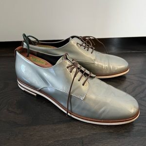AGL patent leather oxfords